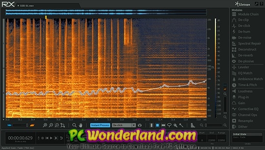 Izotope Rx Advanced Audio Output